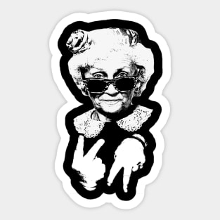 Sophia Petrillo / Violent Arrest Mashup Sticker